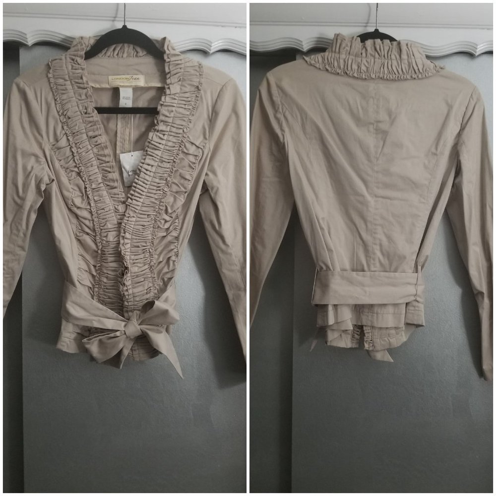 Khaki Chino Stretch Jacket